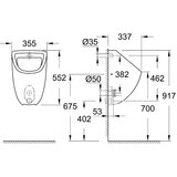 Grohe pisoar Bau (39438000) Cene
