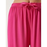 Happiness İstanbul Ženske Fuksija Letnje Viskoza Regular fit Pantalone EN00610, Fuksija / Roze | Eponuda.com