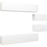  6-dijelni set TV ormarića bijeli od iverice | shoptok.hr