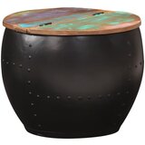 vidaXL Klubska mizica 53x43 cm trden predelan les Cene