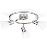 Philips Massive 50233/17/E7 - Reflektorska plafonska lampa BURLAP 3xE14/40W matni hrom | Eponuda.com