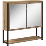  Ogledalo ormar s policom Zidne Umjetnički hrast 60 x 16 x 60 cm | shoptok.hr