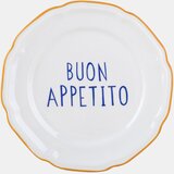 Sinsay Keramički tanjur s natpisom Buon Appetito | shoptok.hr