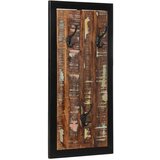 vidaXL Vje&scaron;alica za kapute vi&scaron;ebojna 40x2x80 cm obrađeno puno drvo cijene