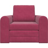 SOFA krevet 2 u 1 vino crvena 98x71x83 cm pliš | shoptok.hr