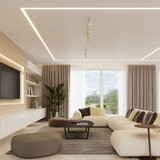 Nice Lamps Kremno bela stropna svetilka 6x117 cm Etna – | Shoptok.si