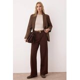 TRENDYOLMILLA ženske pantalone Twoaw25Pl00109, braon-braon | Eponuda.com
