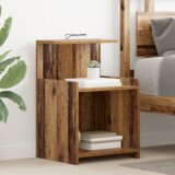 vidaXL noćni ormarići 2 kom Stari drvo 40x35x60 cm Konstruirano drvo | shoptok.hr