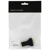 DisplayPort / DVI Adapter [1x Muški konektor DisplayPort - 1x Ženski konektor DVI, 24 + 5 polova] Crna