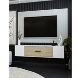 Hanah home tv polica kodaks white sapphire oak | ePonuda.com