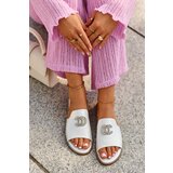 S. BARSKI Elegant Women's Shiny Slippers With Decoration S.Barski | ePonuda.com