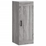 vidaXL Stenska omarica siva sonoma 34,5x34x90 cm inženirski les, (20821259) | Shoptok.si