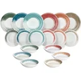 18-delni set krožnikov Nanami, porcelan