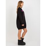 VITON Sweatshirt-VI-BL-3212.15X-black-pink | shoptok.hr