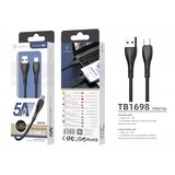 TECHANCY USB A- Type-C kabel 5A 120 cm - crna | shoptok.hr