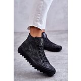Big Star Women's Sneakers High Warm Black | Shoptok.si