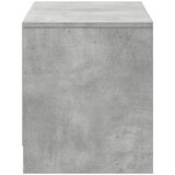 TV ormarić s LED svjetlima boja betona 97x34x40 cm drveni | shoptok.hr