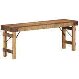  Klupa Prirodna 110 x 35 x 46 cm Otkazana Stara Drvo | shoptok.hr