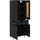  Highboard 2 kom. Crni hrast 69,5 x 34 x 180 cm | shoptok.hr