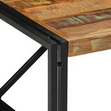  Stolić za kavu višebojna 80x80x35 cm masivnog obnovljenog drva | shoptok.hr