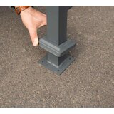 WESTMANN metalna obloga za kantu za smeće Planum | 1x240L | Drveni izgled | 90x90x120 cm - BRANDED IN GERMANY | shoptok.hr