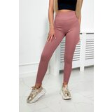 Kesi Striped leggings trousers navy pink Cene