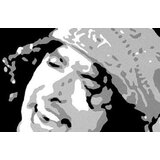  Ručno slikane slike na platnu na platnu POP Art Bob Dylan 1-dijelna () | shoptok.hr
