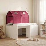  Krevet s Tunnels 4 pcs Artisian hrast i crvena | shoptok.hr