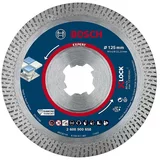 Bosch X-Lock Dijamantna rezna ploča Expert HardCeramic (Promjer rezne ploče: 125 mm, Visina segmenta: 10 mm)