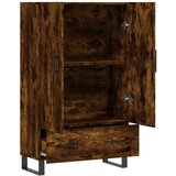  Visoka komoda boja hrasta 69,5 x 31 x 115 cm konstruirano drvo | shoptok.hr