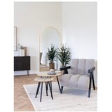 House Nordic Svetlo siv fotelj iz tkanine bouclé Florence – | Shoptok.si