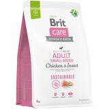 Brit Care Dog Sustainable Adult Small Breed piščanec & insekti - 3 kg Cene