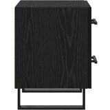  Noćni Ormari s ladicama 2 pcs Crni hrast 40 x 35 x 47.5 cm | shoptok.hr