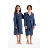 Foutastic Tamno plavi dječji ogrtač od muslina veličina za 5-6 godina Muslin – | shoptok.hr