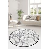 Conceptum Hypnose tepih Marble, Ø140cm, Beli | ePonuda.com
