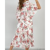 Resti Women's pleated floral midi dress | Eponuda.ba