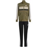 Adidas Športna trenirka 'Seasonal Essentials Tiberio' oliva / črna / bela | Shoptok.si