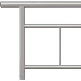  Posteljni okvir siv kovinski 200x200 cm, (20644540) | Shoptok.si