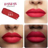 Guerlain KissKiss Tender Matte dolgoobstojna &amp;scaron;minka z mat učinkom odtenek 885 Gentle Coral 3.5 g Slike