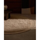 Kave Home Kremno bela ročno tkana volnena okrogla preproga ø 200 cm Marely – | Shoptok.si