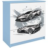  Dječja komoda - AUTO - plava | shoptok.hr