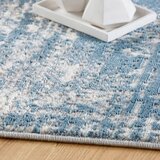 Kayoom RAVNO TKANA PREPROGA 160/230 cm tkano modra | Shoptok.si