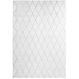 Kayoom PREPROGA Vivica 225 Weiß / Graublau 80/150 cm taftano siva, bela | Shoptok.si