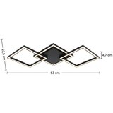 Novel STROPNA LED-SVETILKA 40 W/4700 lm/3000-6500 K/220-240 V/ | Shoptok.si