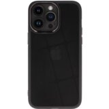 Onasi Satin silikonski ovitek za Samsung Galaxy S24 Plus 5G - prozorno temen s sivo obrobo | Shoptok.si
