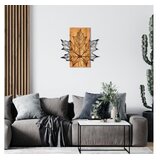 WALLXPERT Zidna dekoracija Zec, 56x58 cm, Smeđa boja | Eponuda.ba