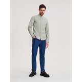Reserved srajca iz egipčanskega bombaža - siva | Shoptok.si