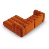 Micadoni Home Oranžna kotna sedežna garnitura (desni kot) Lupine – | Shoptok.si