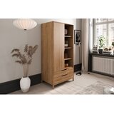 The Beds Garderobna omara iz masivnega hrasta v naravni barvi 90x188 cm Twig – | Shoptok.si