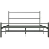  Okvir za krevet sivi metalni 120 x 200 cm | shoptok.hr